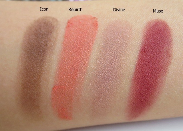 Lime Crime VenusThe Grunge Palette  swatches eye look (1)