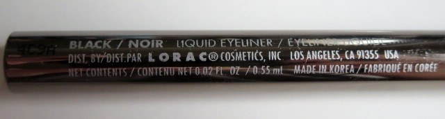 Lorac Front of the Line PRO Black Liquid Eyeliner (5)