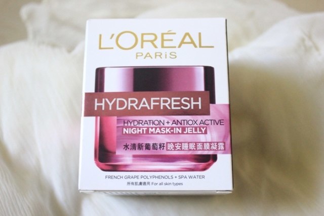L’Oreal Hydrafresh Hydration + Antiox Active Night Mask-In Jelly (1)
