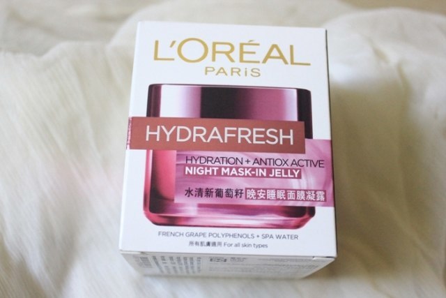 L’Oreal Hydrafresh Hydration + Antiox Active Night Mask-In Jelly (2)