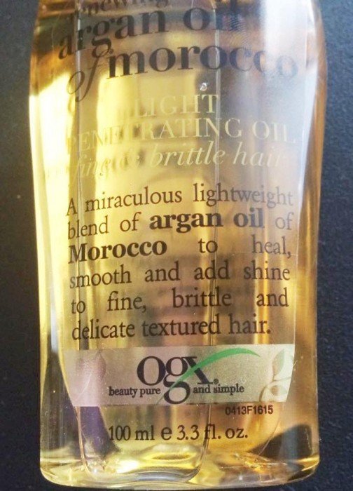Organix Light Moroccan Argan Oil Penetrating Oil Fine Brittle Hair (2)