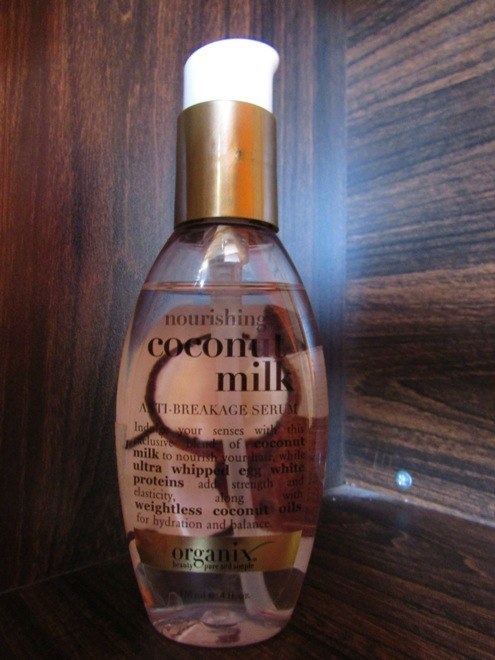 Organix Nourishing Coconut Milk Anti-Breakage Serum Review