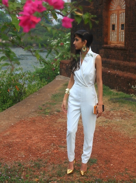 Outfit of the Day Tux Jumpsuit6