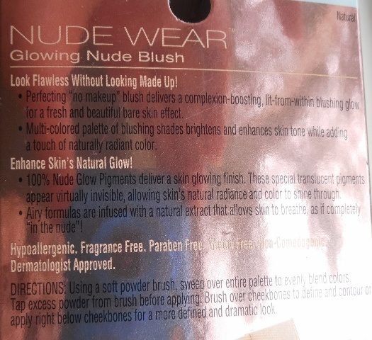 PHYSICIANS FORMULA Nude Wear Nude Glow Blush