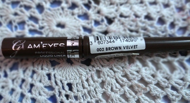Rimmel 002 Brown Velvet Glam Eyes Professional Liquid Liner  (2)