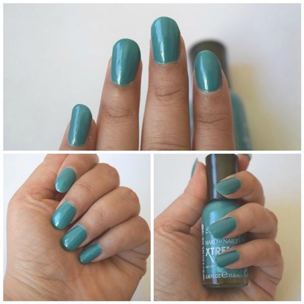 Sally Hansen Hard As Nails Xtreme Wear Bare It All, Pinch of Punch and  Jazzy Jade Review