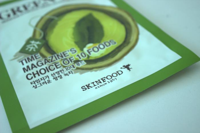 Skin Food Everyday Green Tea Facial Mask Sheet