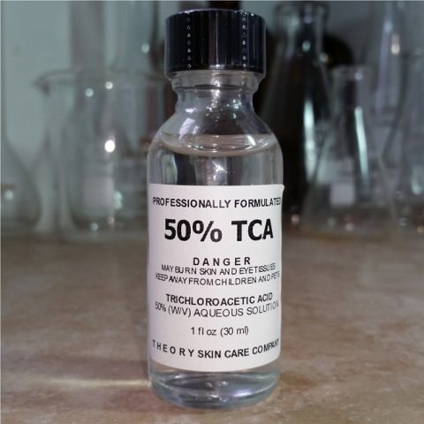 TCA Trichloroacetic acid Peel