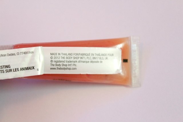 The Body Shop 05 Lychee Flavoured Lip Gloss (1)