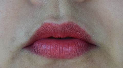 The Body Shop Lip and Cheek Velvet Stick in Poppy Red