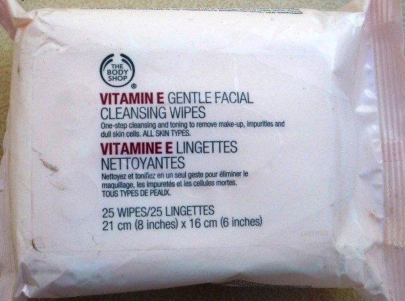 The Body Shop Vitamin E Gentle Facial Cleansing Wipes Review