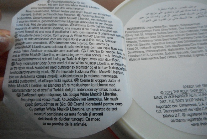 The Body Shop White Must Libertine Body Butter Review8