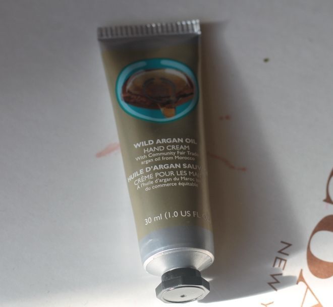 The Body Shop Wild Argan Oil Hand Cream Review