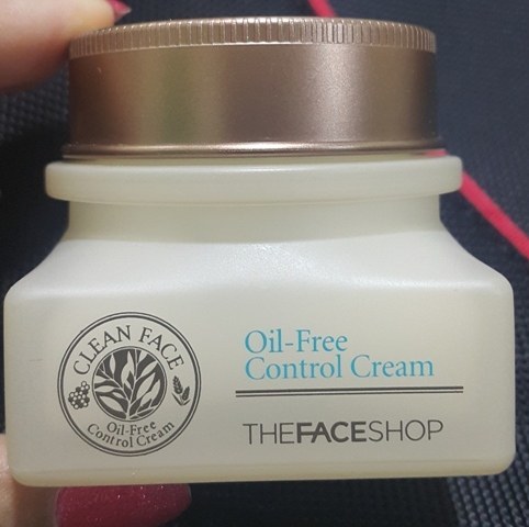 The Face Shop Clean Face Oil-Free Control Cream (2)