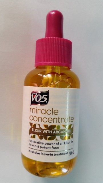 VO5 Miracle Concentrate Elixir with Argan Oil (5)