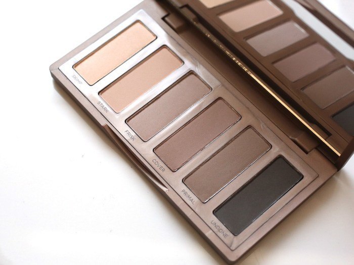 Urban Decay naked 2 basics palette review, swatch, fotd