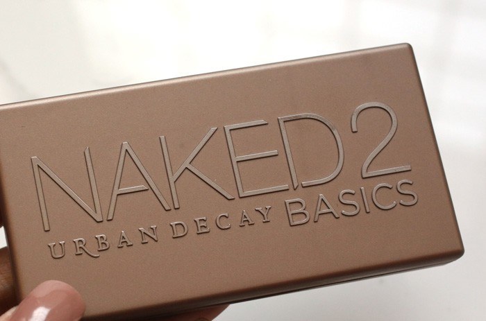Urban Decay naked 2 basics palette review, swatch, fotd