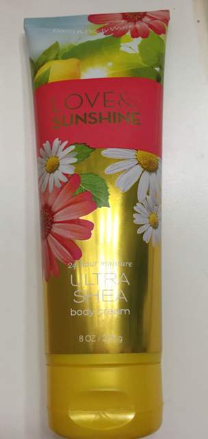 Bath & Body Works Love & Sunshine Ultra Shea Body Cream  (1)
