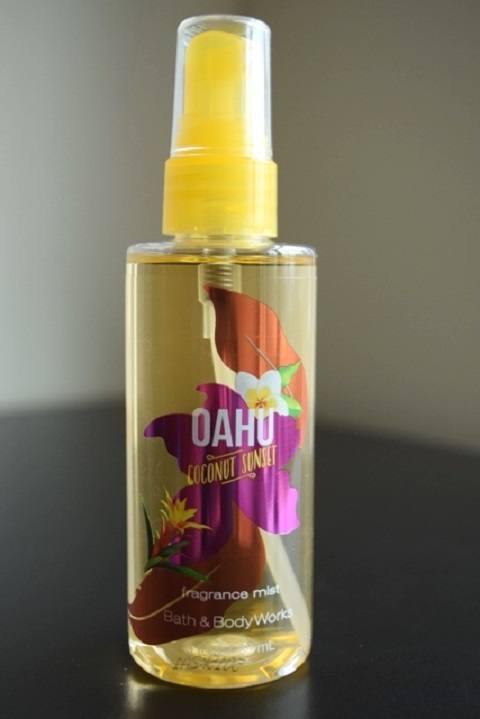 Bath and Body Works Oahu Coconut Sunset Fragrance Mist Pic 1