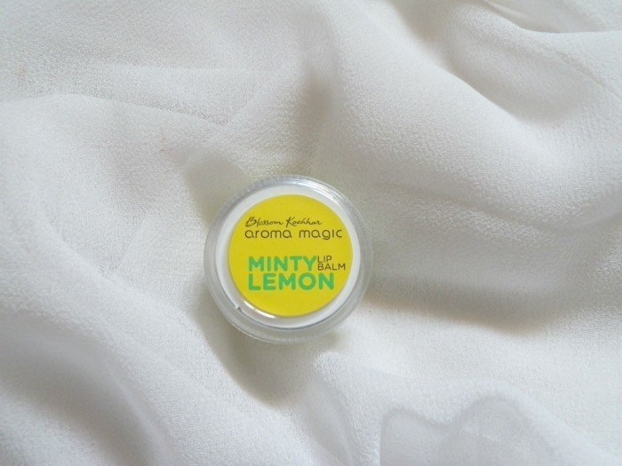 Blossom Kochhar Aroma Magic Minty Lemon Lip Balm Package