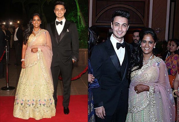 Bollywood Celebrities At Their Wedding Reception Arpita Khan