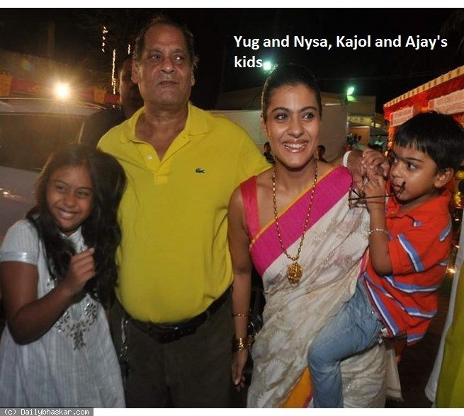 Bollywood Stars And Their Kids Kajol