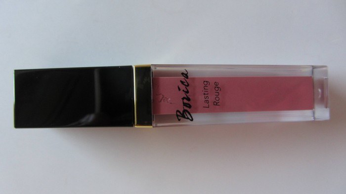 Borica Peach Beige Lasting Rouge Vs. Canmake Rose Macaron Nudy Glow Rouge Lip Glosses Packaging
