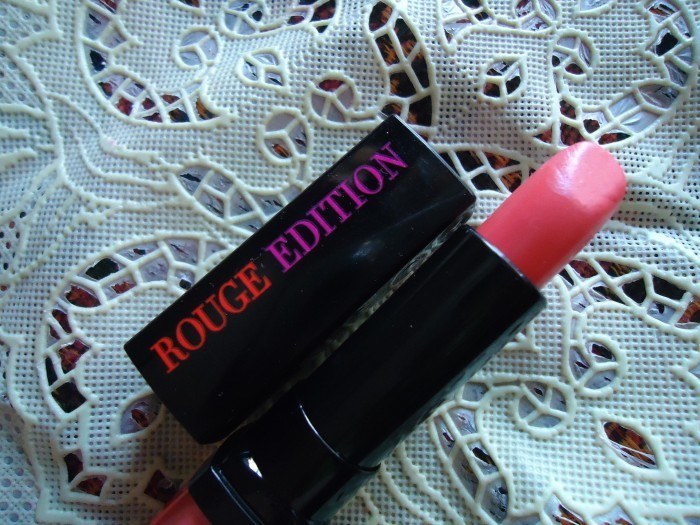Bourjois Rouge Edition Orange Pop-Up Lipstick Open