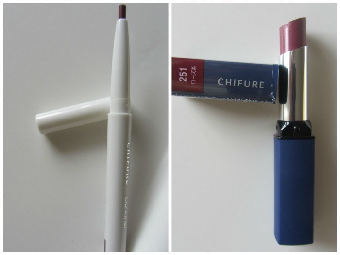 Chifure Lip Liner And Lipstick Y 