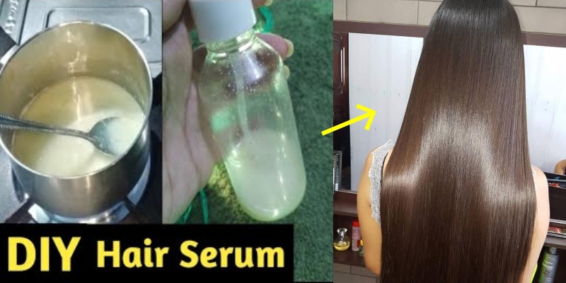 DIY: 2-Ingredient All-Natural Hair Serum