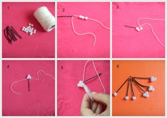 DIY Jazz Up Bobby Pins to Create Pretty Hairstyles5