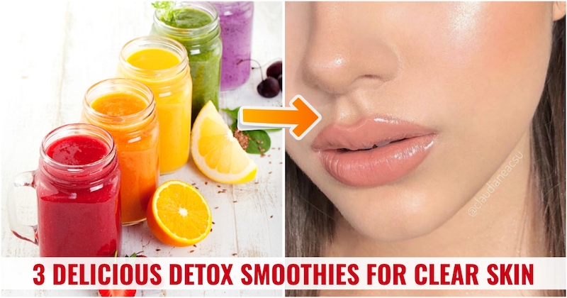 Delicious smoothies for clear skin