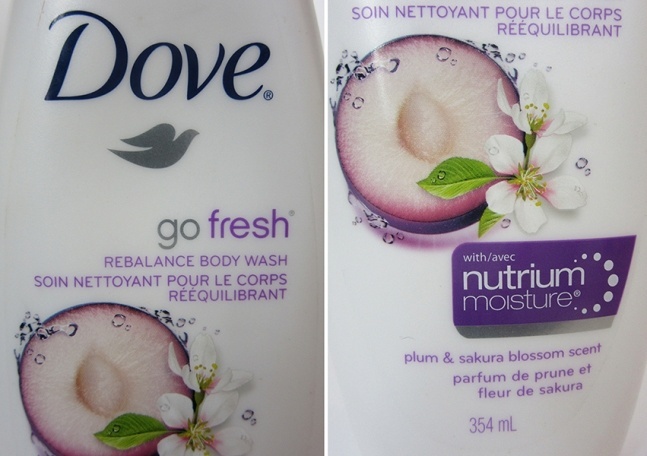Dove Go Fresh Rebalance Plum and Sakura Blossom Body Wash