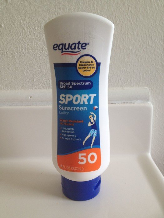 Equate Sport Sunscreen Lotion SPF 50 