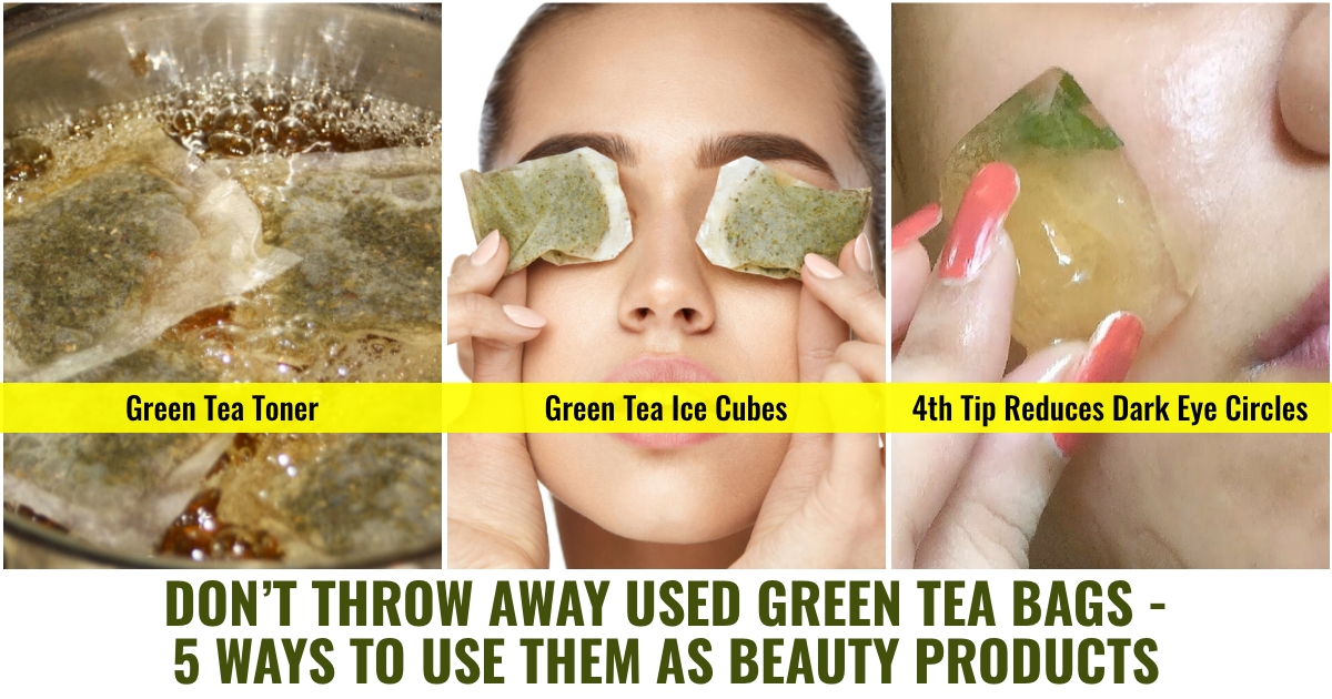 Do Not do Away With Your Tea Bags, They Have These Surprising Beauty  Benefits