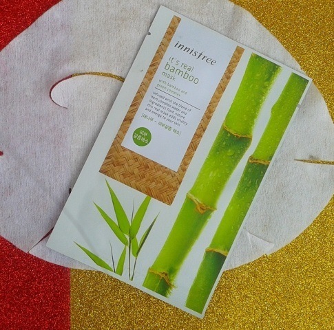 Innisfree’s It’s Real Bamboo Mask (1)