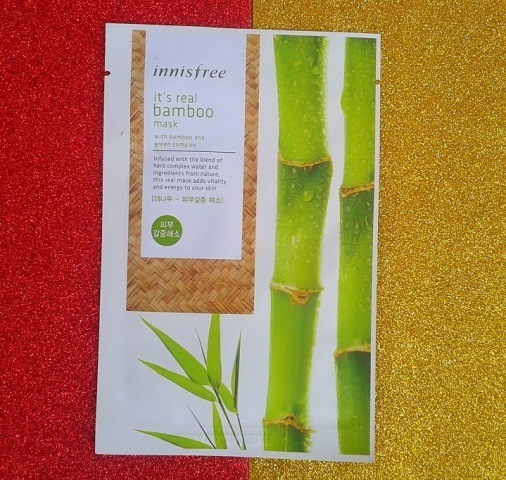 Innisfree’s It’s Real Bamboo Mask (2)