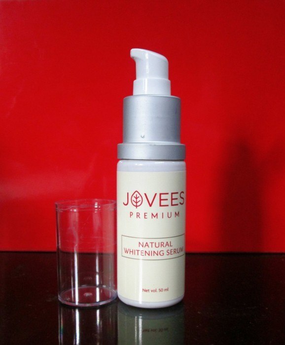 Jovees Premium Natural Whitening Serum Open Cap