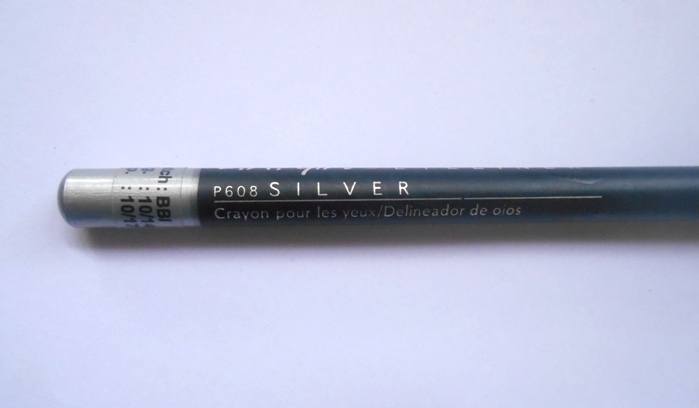 LA Girl GP608 Silver Eyeliner Pencil Review