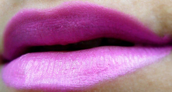Lakme Enrich Satin P171 Lipstick Lip Swatch