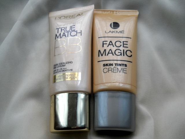 Lakme Face Magic Skin Tints Crème Comparison