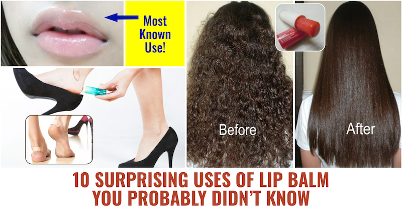 Lip balm uses