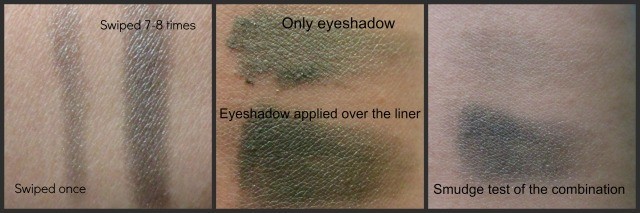 MUA Makeup Academy Sage 3 In 1 Extreme Contour Eye Pen Swatches