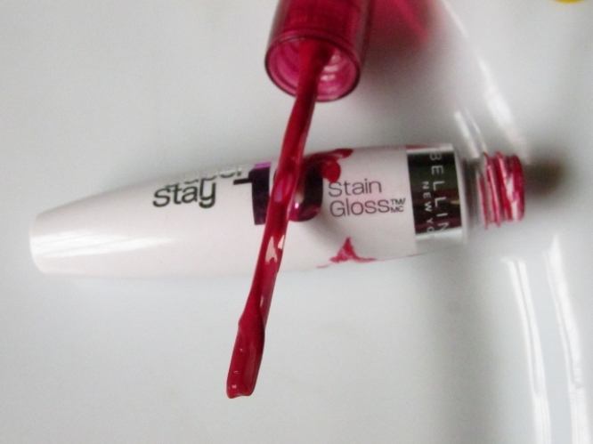 Maybelline Superstay Berry Heavenly 10Hr Stain Gloss Review3