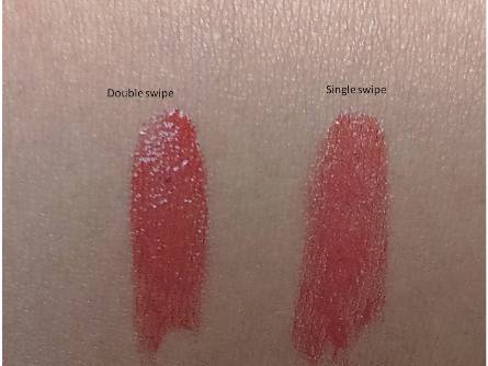 Maybelline Superstay Forever Coral 10HR Tint Gloss Review9