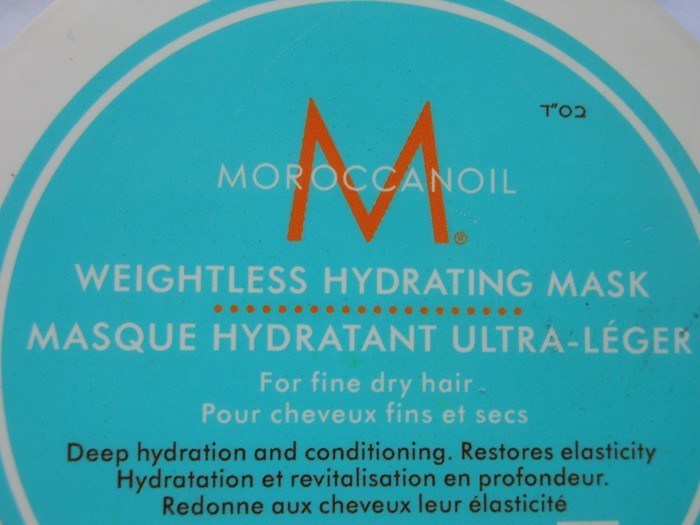Moroccanoil Weightless Hydrating Mask for Fine Dry Hair
