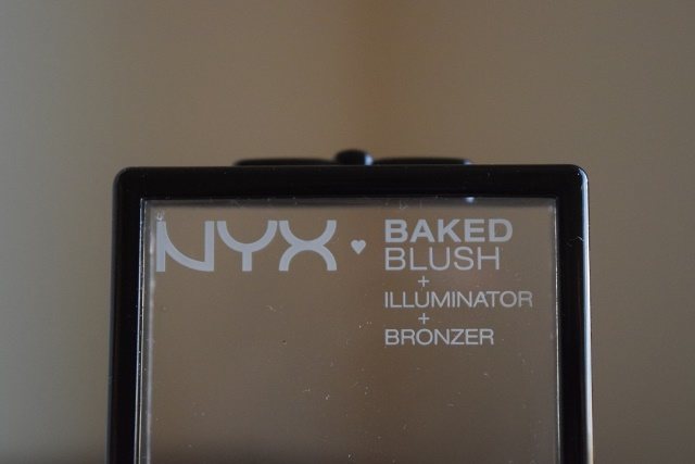 NYX Baked Blush + Illuminator + Bronzer in Foreplay packaging