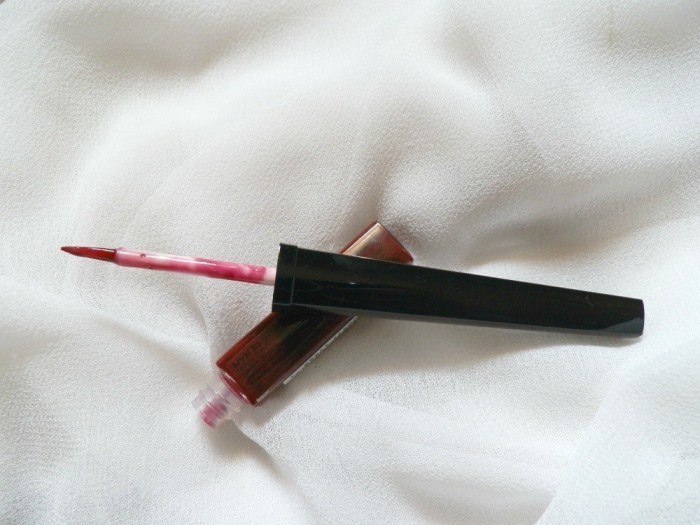 NYX Brush On Garnet Lip Gloss Open