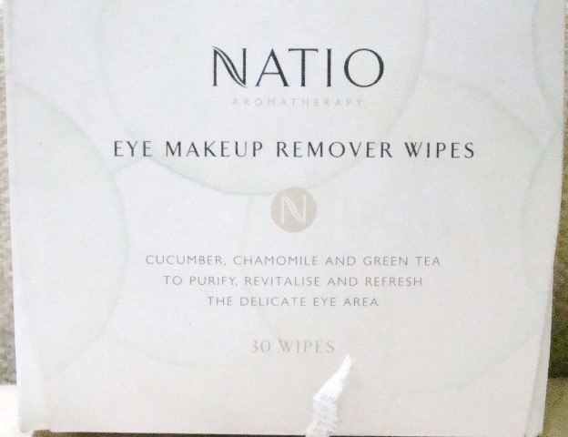 Natio Eye Makeup Remover Wipes  (6)
