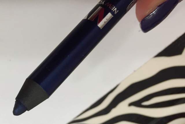 New York Color #935 Moody Blue Waterproof Eyeliner Pencil  (5)
